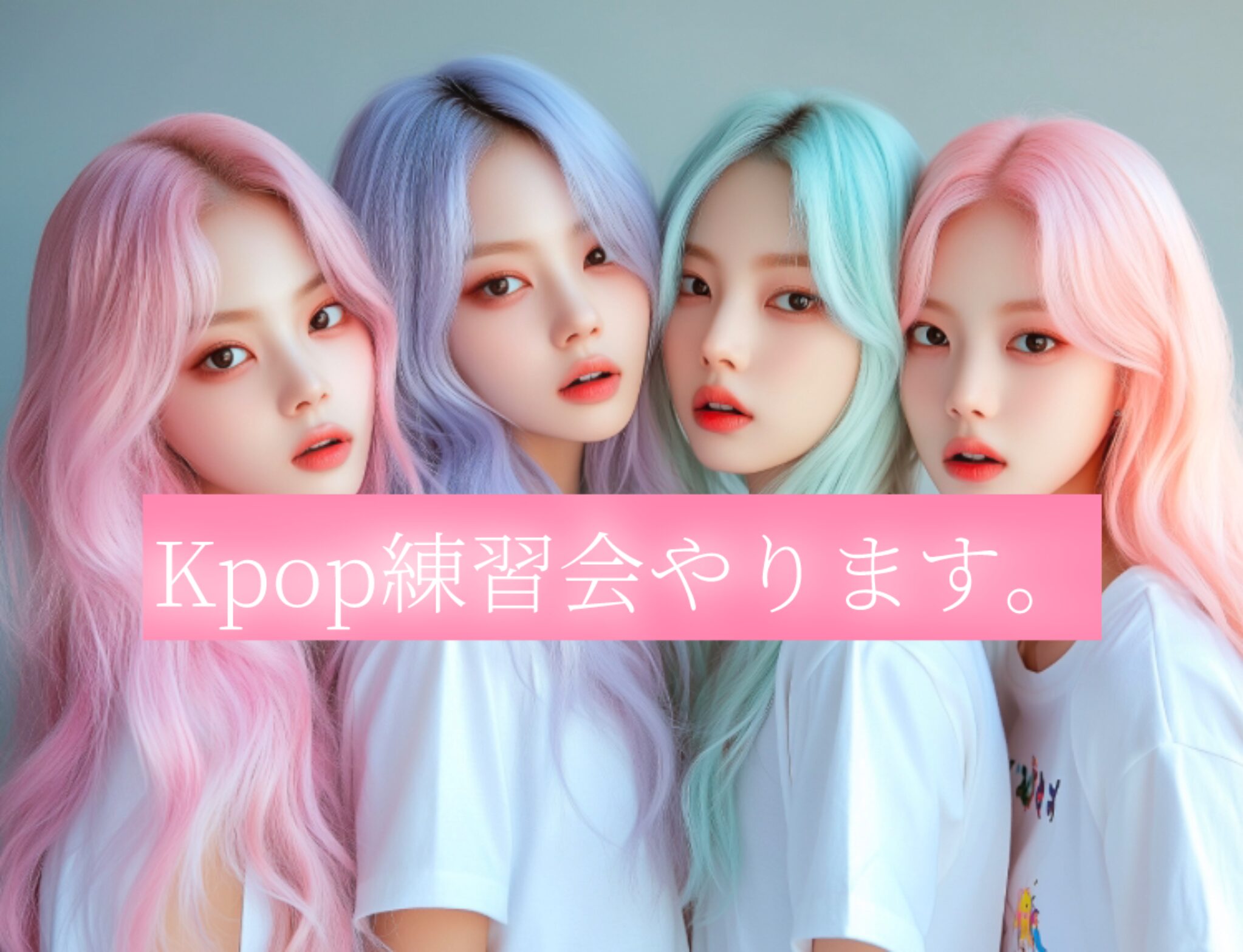 Kpop練習会やります。